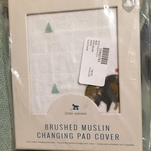 New Little Unicorn “Bison” Changing Pad Cover